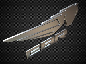 ebr logo Modèle 3D