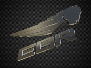 ebr logo Modèle 3D