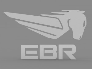 ebr logo Modèle 3D