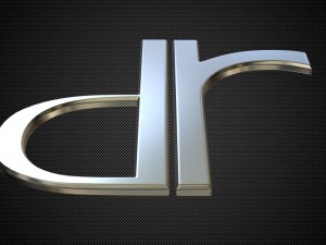 dr logo Modelo 3D