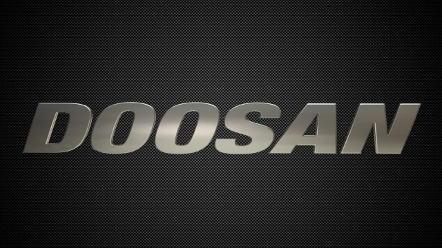doosan logo 3D Model .c4d .max .obj .3ds .fbx .stl .blend 