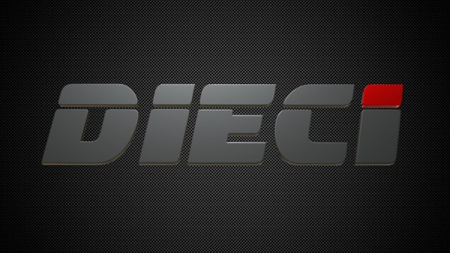 dieci logo 3D Model .c4d .max .obj .3ds .fbx .stl .blend