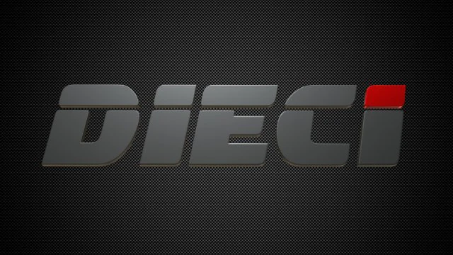dieci logo 3D Model .c4d .max .obj .3ds .fbx .stl .blend