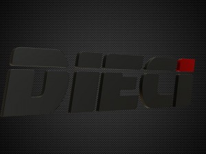 dieci logo 3D Model