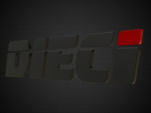 dieci logo 3D Model