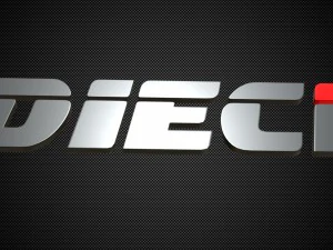 dieci logo 3D Model