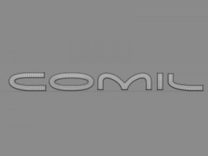 comil logo 3D मॉडल