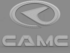 camc logo 3D Model