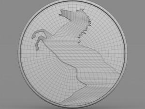 breda logo Modello 3D