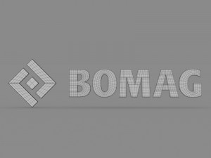 bomag logo 3D मॉडल