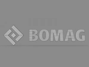 bomag logo 3D Model