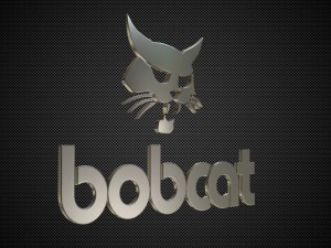 bobcat logo 3Dモデル