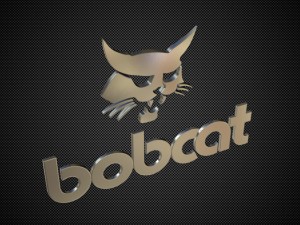 bobcat logo 3Dモデル