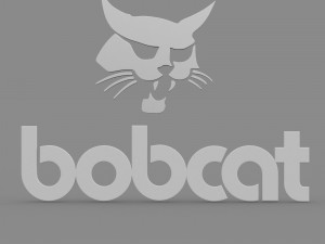 bobcat logo 3Dモデル