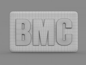 bmc logo Model 3D