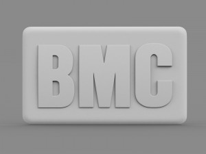 bmc logo Model 3D