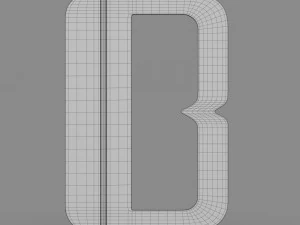 bitter logo 3D Model