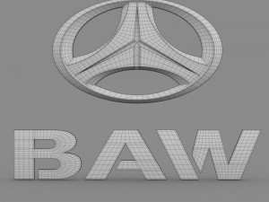baw logo 3D Model