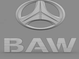 baw logo 3D Model