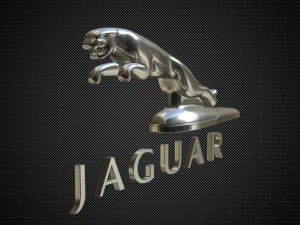 jaguar hood ornament 3D Model