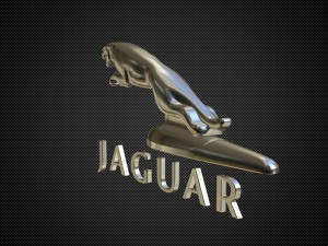 jaguar hood ornament 3D Model