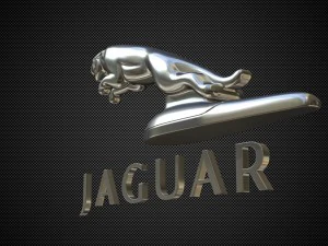 jaguar hood ornament 3D Model