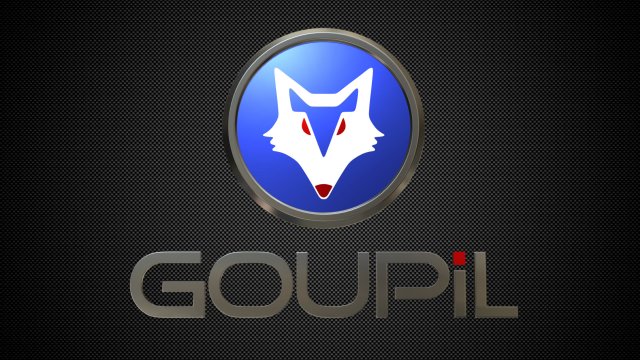 goupil logo 3D Model .c4d .max .obj .3ds .fbx .stl .blend