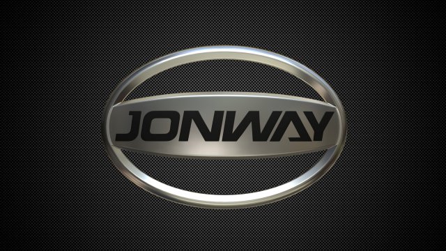 jonway logo 3Dモデル .c4d .max .obj .3ds .fbx .stl .blend 