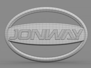 jonway logo 3Dモデル
