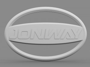 jonway logo 3Dモデル