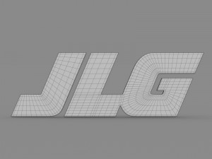 jlg logo Modello 3D