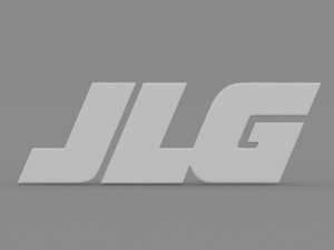 jlg logo Modello 3D
