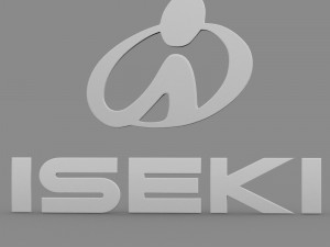 iseki logo 3D Model