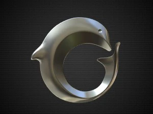 虹膜巴士标志 3D 模型