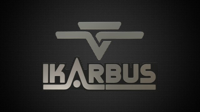 ikarbus logo 3D मॉडल .c4d .max .obj .3ds .fbx .stl .blend