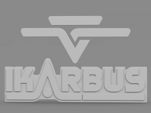 ikarbus logo 3D मॉडल