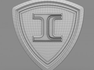 ic bus logo Model 3D