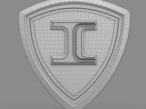ic bus logo 3D Model