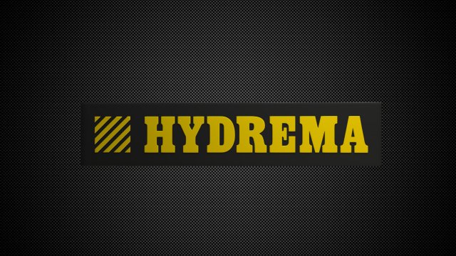hydrema logo Modelo 3D .c4d .max .obj .3ds .fbx .stl .blend 