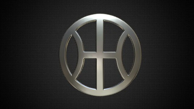 hybrid kinetic logo 3D Model .c4d .max .obj .3ds .fbx .stl .blend 