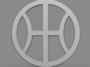hybrid kinetic logo Modelo 3D
