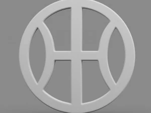 hybrid kinetic logo 3D Model