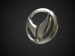 huansu logo Model 3D