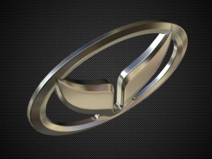 huansu logo Model 3D