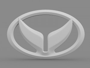 huansu logo Model 3D