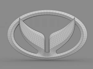 huansu logo 3D Model