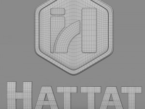 hattat logo Modelo 3D