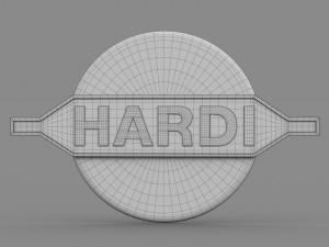 hardi logo 3D Model