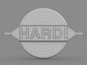 hardi logo 3D Model
