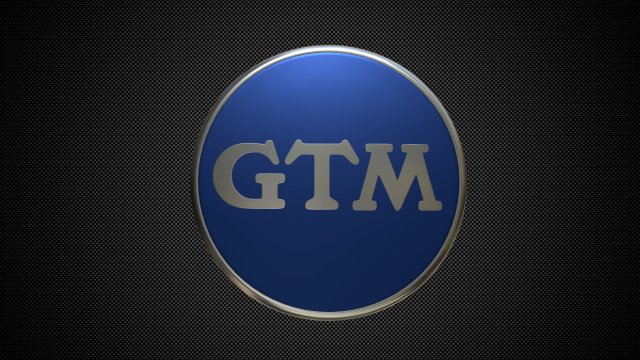 gtm logo Modello 3D .c4d .max .obj .3ds .fbx .stl .blend 